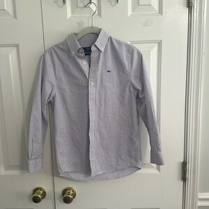 kids small (8-10) vineyard vines button down
